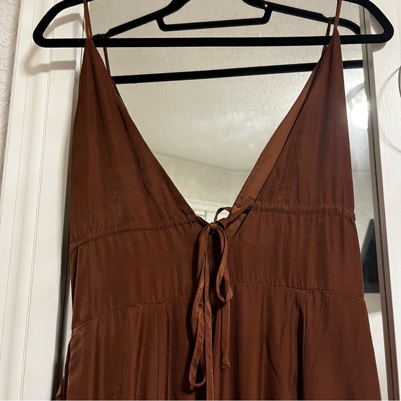 Brown Cocktail Dress - Picture 3 of 6